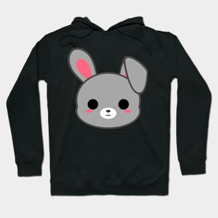 Cute Grey Bunny Hoodie